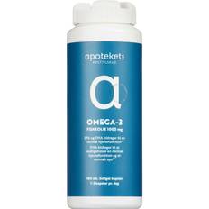 Apotekets Omega-3 Fiskeolie 180 stk.