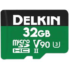 Delkin 32GB POWER UHS-II V90 2000x MicroSDHC Card