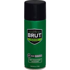 Brut Toiletries Brut The 6 oz. Anti-Perspirant Deodorant Classic Scent provides 24-hour protection with Trimax. Long-lasting wetness odor