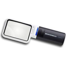 Vergrößerungsglas & Lupen Eschenbach OPTIK Lupe Handlupe mit LED-Beleuchtung mobiluxLED 75x50mm, 15113, 3,5 x Vergrößerung, 75 x 50 mm
