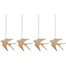 Brugskunst Cooee Design Cooee Easter Deco fugl påskeophæng 4-pak Cafe au Påskepynt