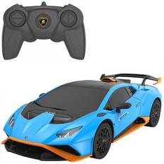 Ferngesteuerte Spielzeuge Jamara Lamborghini Huracan STO, RC (light blue/orange, 1:24)