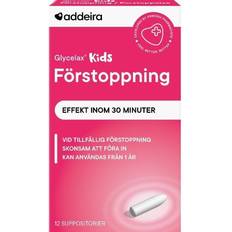 Suppositorier Addeira Glycelax Kids Förstoppning 12 suppositorier