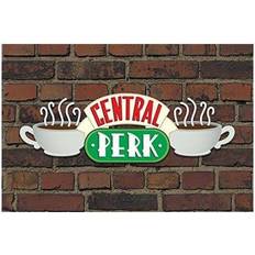 Wood Posters Pyramid International Friends Central Perk Brick Poster