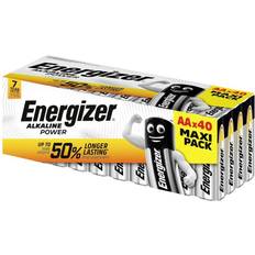 Energizer Batteri AA (R6) Alkaliskt Power LR06 1.5 V 40 st