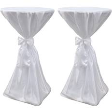 Blanco Manteles vidaXL 2-pack Mantel Blanco