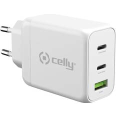 65w pd Celly ProPower 3-ports vægoplader PD 65W