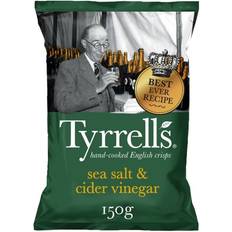 Food & Drinks Tyrrells Sea Salt & Cider Vinegar Sharing Crisps 150g