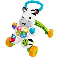 Chariots de Marche pour Bébé Fisher Price Gåvagn Med Aktiviteter Zebra