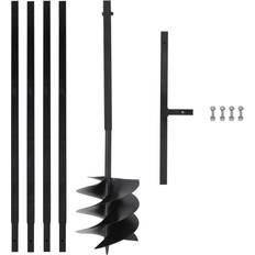 vidaXL Ground Drill with Handle Extension Tube 4