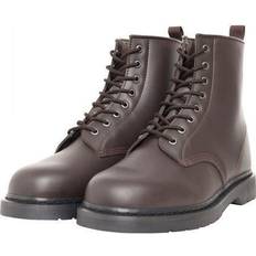 Herr - Röda Sn�örkängor Urban Classics Herr Heavy Lace Boot Boots, Burgund