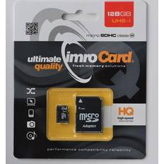 Imro 10128GUHSIADP 10/128G UHS-I ADP Speicherkarte 128 GB MicroSDHC Klass