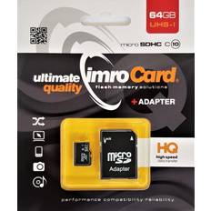 Micro 64gb Imro Micro SD Kaart 64 GB Geheugenkaart Met Adapter SDHC