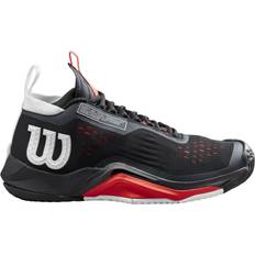 Homme - Rouge Chaussures de sport pour raquette Wilson Rush Pro Tour Mid Tenis - Black/White