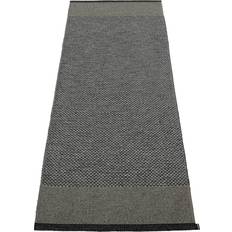 Pappelina Edit Tapis 70 x 200 cm Black / Charcoal / Granit Metallic Noir, Gris