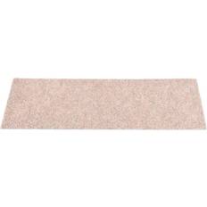 Alfombras vidaXL Alfombrilla Autoadhesiva de Escalera Rectangular Estera 15 uds 60x25 cm - Marrón Marrón