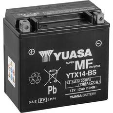 Yuasa Batterier Batterier & Opladere Yuasa YTX14 Batteri Motorcykel