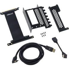 CableMod Câbles CableMod Support PCIe-noir > HDMI + DisplayPort