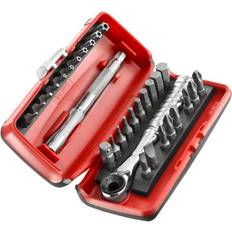 Facom Ratchet Wrenches Facom 1/4 Ratchet Bit Driver Set Ratchet Wrench