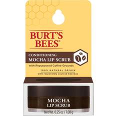 Paraben-Free Lip Scrubs Burt's Bees 100% Natural Conditioning Mocha Lip Scrub with Repurposed Coffee Grounds