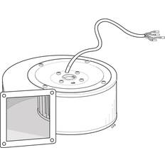 Nibe Luft-luftvärmepumpar Nibe Utbytesfläkt 130W 230V