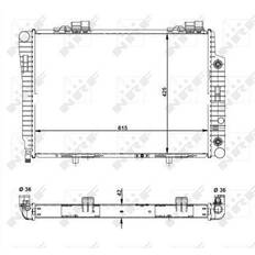 Kylare Mercedes Kylare motorkylning EASY FIT 51281