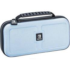 Nintendo official deluxe travel case Nacon BigBen Interactive Official Travel Case Deluxe - Light Blue Nintendo