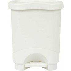 Cleaning Equipment & Cleaning Agents Tontarelli White Pedal Bin 8L