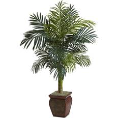 Nearly Natural 4.5' Golden Cane Palm Tree with