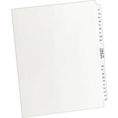 Office Supplies Avery Premium Collated Numeric Paper Dividers, 26-Tab, White 11396