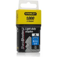 Stanley Staplers & Staples Stanley 6mm Light Duty Type 53, 1000 pack