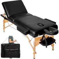 Massage table tectake Massage table Somwang 7.5 cm padding black