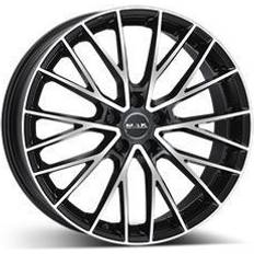 Mak Speciale-D Black Machined Face 9.5x20 5/108 ET45