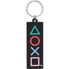 Pyramid Playstation Rubber Keychain - Vormen