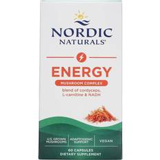 Nordic Naturals Vitaminer & Mineraler Nordic Naturals Energisvamp-kompleks 60 Vcaps 60 stk