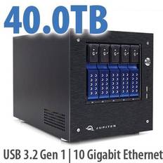 Mini nas OWC Jupiter Mini 5-Bay Desktop NAS Server 40TB HDD