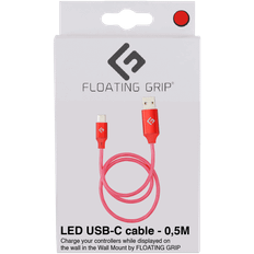 Floating Grip Pelialan lisävarusteet Floating Grip 0.5M LED USB-C Cable