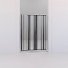 Pet gate Dogspace Charlie extra tall extending Pet gate, black, 62,5-160,8