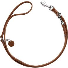 Læderline Hunter Aalborg læderline 10mm cognac