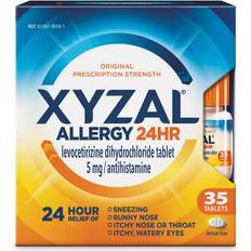 Xyzal allergy medicine Xyzal 35-Count Allergy 24Hr Tablets