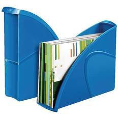 Staples Portariviste CepPro Gloss 26.5 x 31 cm Dorso 8 cm Blu Oceano