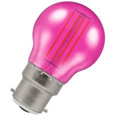 Filament pink Crompton LED Filament Round 4.5W Pink BC-B22d