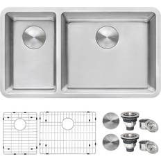 Kitchen Sinks on sale Ruvati Modena RVM5307 32-inch Undermount Kitchen Sink Double Bowl