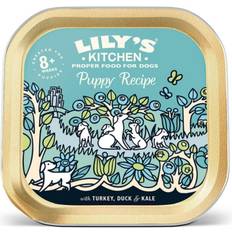 Lily's kitchen puppy Lily's kitchen Wet Dog Tray Puppy Recipe Turkey Duck 150g