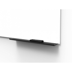 Svarta Whiteboards Lintex Pennhylla plexiglas svart 50cm