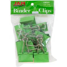 Office Supplies Jam Paper 1 1/2" 12pk Colorful Binder Clips