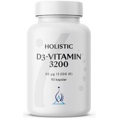 Holistic Tabletter Vitaminer & Mineraler Holistic D3-vitamin 3200 IE 90 150 st