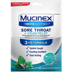 Mucinex Mucinex InstaSoothe Sore Throat + Cough Relief Alpine Herbs Mint