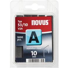 Kontorartikler Novus 042-0458 Staples A 53 10 1000 V2A