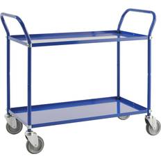 Konga Mekaniska Rullebord 2 hylder, 1070x585x940 mm, 250kg, blå